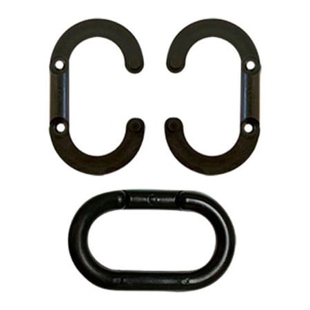 Gec Mr. Chain Heavy Duty Master Links, 2in, Black, 10 Pack 51703-10